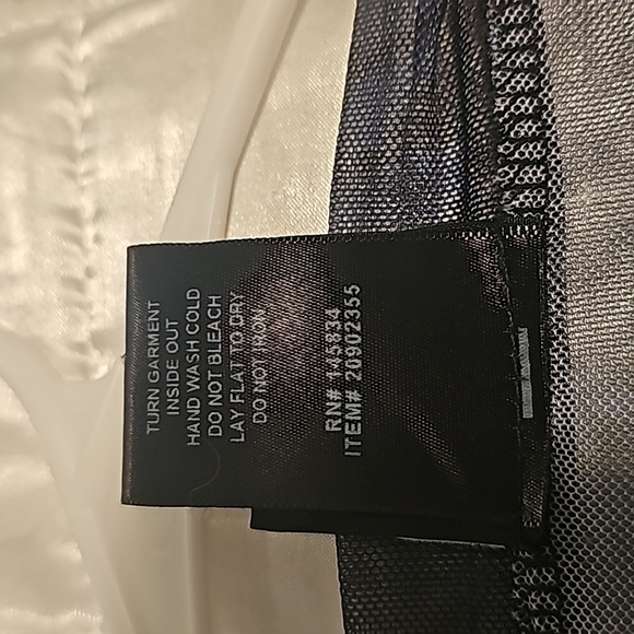 Thorn & Fable Bell Sleeved Sheer Crop Top - Picture 5 of 5